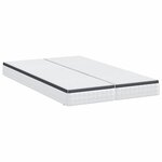 vidaXL Matelas 2 Pièces Blanc et Gris 60 x 200 cm Printemps Bonell