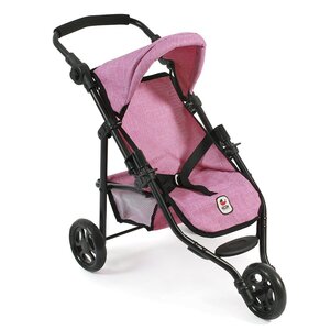 Bayer Chic 2000 612-70 - Petite poussette de jogging LOLA pour poupées - Coloris 70