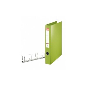 Classeur à 4 anneaux dos 6 cm plastifié intérieur et extérieur Vert ESSELTE