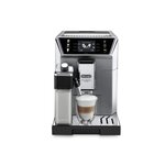 DELONGHI 0132217051 Expresso Broyeur PrimaDonna Class - Réservoir 2L - 2 tasses simultanés - Réservoir à grain 400 gr - Metal&Noir