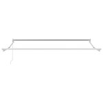 vidaXL Store manuel rétractable rayé multicolore 350x250 cm