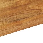 vidaXL Dessus de table 50x20x3 8 cm rectangulaire bois massif manguier
