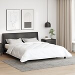 vidaXL Couettes & Duvets Blanc 200 x 220 cm Microfibre