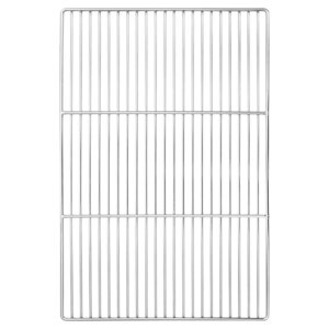 vidaXL Grille de barbecue Argent 60 x 40 cm Acier inoxydable