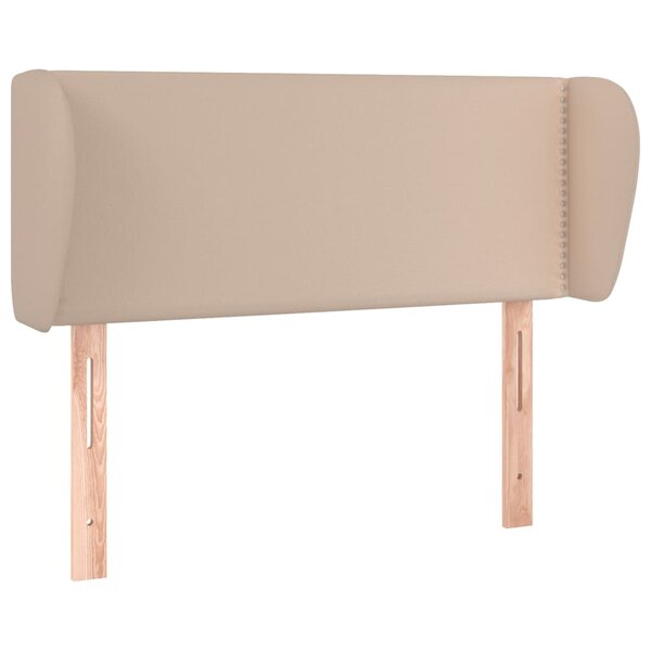 vidaXL Tête de lit avec oreilles Cappuccino 83x23x78/88 cm Similicuir