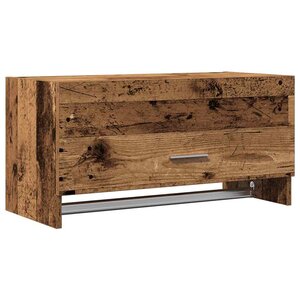 vidaXL Garde-robe vieux bois 70x32 5x35 cm bois d'ingénierie