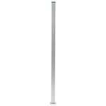 vidaXL Ensemble de clôture WPC 4 Carré 699x187 cm Gris
