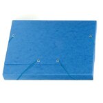 Chemise À Élastiques Maxi Capacity Carte Lustrée 425gm2 - A4 - Turquoise - X 25 - Exacompta