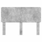 vidaXL Tête de lit Gris béton 150 cm Bois d'ingénierie