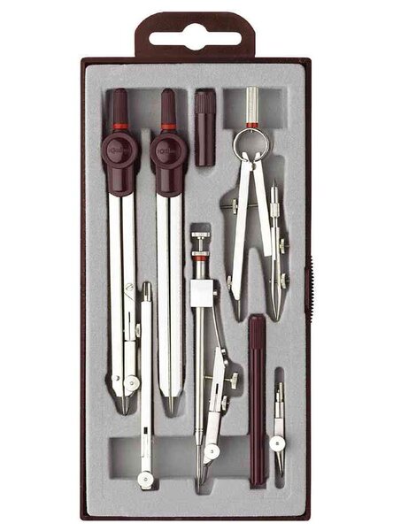 Set Compas Centro 8 pièces ROTRING