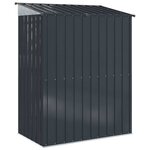 vidaXL Cabanons de jardin Anthracite 137 x 81 x 180 cm Métал
