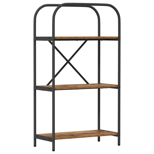 vidaXL Étagère Bois ancien 60 x 30 x 109 cm Bois d'ingénierie