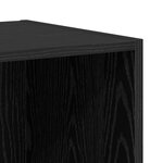 vidaXL Ensemble de meubles TV 2 Pièces Chêne noir 37 x 37 x 142.5 cm