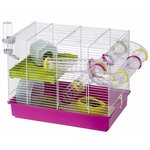 Ferplast Cage pour hamsters Laura Rose 46 x 29,5 x 37,5 cm 57912411