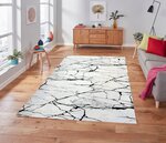 Tapis de salon MARBRE 160 x 230 cm - Blanc