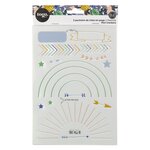 Pochoir bullet journal agenda trackers - draeger paris
