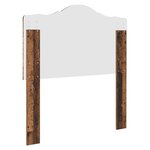 vidaXL Tête de lit Bois Ancien 90 cm Bois d'ingénierie