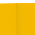 vidaXL Panneaux muraux 12 Pièces Jaune 90x15 cm Velours 1 62 m²