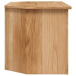 vidaXL Meuble TV d'angle 93x49x49 cm Pin solide Assortiment Panama