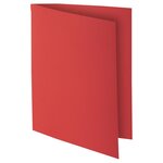 Paquet de 100 chemises ROCK''S 210g - 24x32cm - Rouge EXACOMPTA