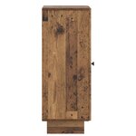 vidaXL Buffet Bois ancien 33 x 34 5 x 90 cm Bois d'ingénierie