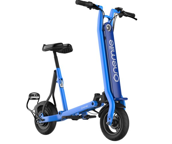 Trottinette electrique One Mile HALO S EEC Bleue