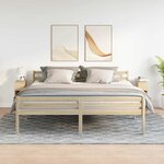 vidaXL Tables de chevet avec tiroir 2 Pièces chêne sonoma 20x36x60 cm