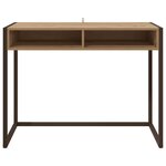 vidaXL Bureau Chêne artisan 100 x 50 x 75 cm Bois d'ingénierie