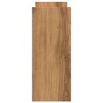 Organisateur armoire de bureau réglable artisanal bois ingénierie marron 02_0043576