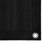 vidaXL Tapis de tente 300x600 cm Noir