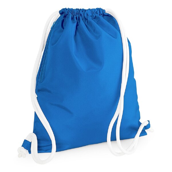 Sac à dos en toile cordons épais - BG110 - bleu saphir