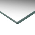 vidaXL Miroir mural sans cadre avec lampes LED Rectangulaire Verre
