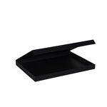 Boîte ultra-plate aimantée luxe noir mat 30.4 x 20.8 x 2 cm