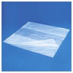 Sachet plastique à soufflets transparent 12 microns 80x160x60 cm (lot de 250)