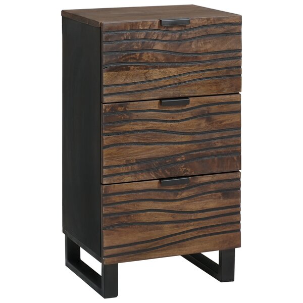 vidaXL Buffet 40x33.5x75 cm en bois de mangue massif