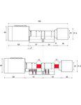 INTELOCK - Cylindre connecté Intelock STUDY  taille ajustable  argent - INTELOCK