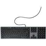 MOBILITY LAB Clavier DesignTouch filaire pour MAC Gris Sidéral