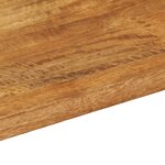 vidaXL Dessus de table 120x70x3 8cm rectangulaire bois massif manguier