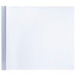 vidaXL Films pour fenêtre 3 Pièces statique dépoli gris PVC