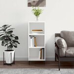 vidaXL Buffet blanc 34 5x32 5x90 cm bois d'ingénierie