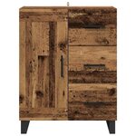 vidaXL Buffet Bois Ancien 69 5 x 34 x 90 cm Bois d'ingénierie et fer