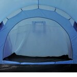 Vidaxl tente de camping pour 6 personnes bleu marine/bleu clair