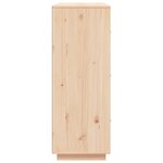 vidaXL Buffet haut 67x40x108 5 cm Bois massif de pin