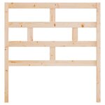 Vidaxl tête de lit 96x4x100 cm bois massif de pin
