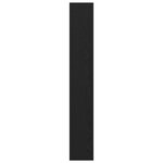 Bibliothèque vidaXL Noir Chêne 40x30x198 cm en Bois d'ingénierie