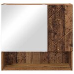 vidaXL Armoire Miroir Bois ancien 59 x 17 x 55 cm Bois d'ingénierie