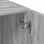 vidaXL Armoire de rangement sonoma gris 70x42 5x225 cm