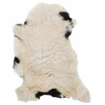 vidaXL Peau de mouton Couleur mélangée (60-70)x(90-100) cm