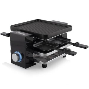 Princess gril à raclette piano 4 700 w noir