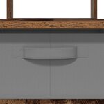 vidaXL Table basse Bois ancien 77 x 55 x 42 cm Bois d'ingénierie